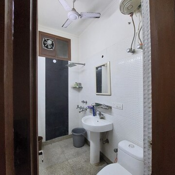 Bathroom in 3 BHK Independent House at Lajpat Nagar – for Rent