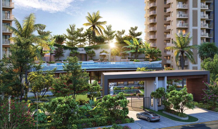 Exterior View, ashiana-aaroham 4 Bedroom 1919 Sq.Ft. Apartment In Sector 80 Gurgaon 9616593