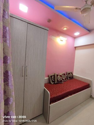 Bedroom in 2 BHK Apartment at Vihang Valley Phase 2, Kasarvadavali – for Rent