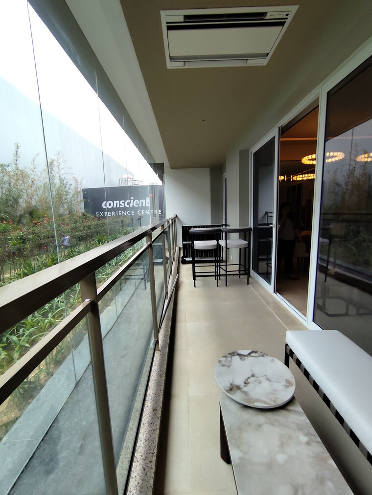 Balcony, conscient-parq 3 Bedroom 1945 Sq.Ft. Apartment In Sector 80 Gurgaon 9616664