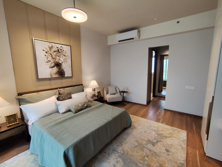 Bedroom, conscient-parq 3 Bedroom 1945 Sq.Ft. Apartment In Sector 80 Gurgaon 9616664