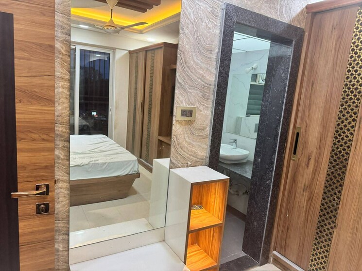 Living Room, kolte-patil-dew-drops 2 Bedroom 1000 Sq.Ft. Apartment In Vishrantwadi Pune 9616646