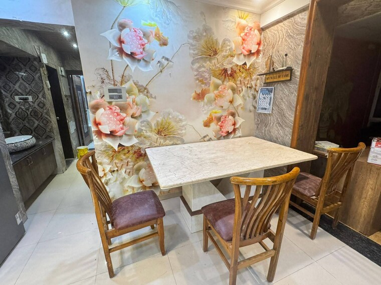 Living Room, kolte-patil-dew-drops 2 Bedroom 1000 Sq.Ft. Apartment In Vishrantwadi Pune 9616646