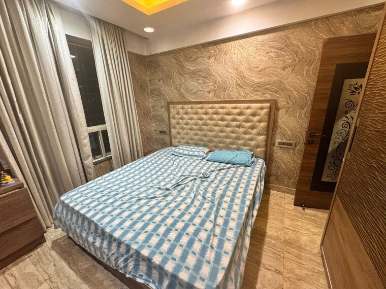 Bedroom, kolte-patil-dew-drops 2 Bedroom 1000 Sq.Ft. Apartment In Vishrantwadi Pune 9616646