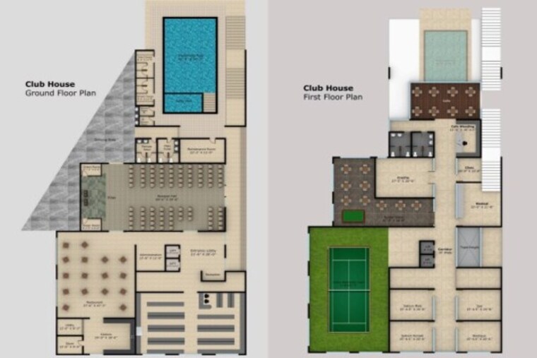 Floor Plan, kollur 4 Bedroom 390 Sq.Yd. Apartment In Kollur Hyderabad 9617569