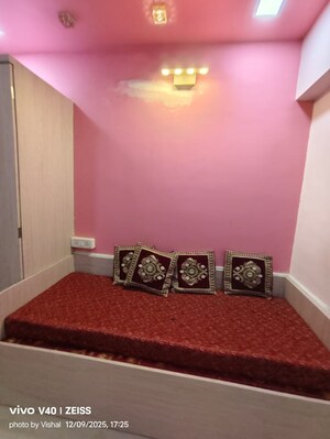 Bedroom in 2 BHK Apartment at Vihang Valley Phase 2, Kasarvadavali – for Rent