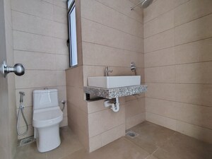 Bathroom in 3 BHK Apartment at Kalpataru Immensa G, Kolshet Road – for Rent