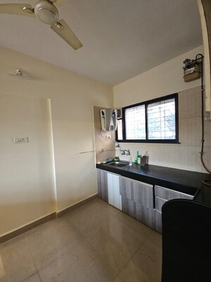 Kitchen in 3 BHK Apartment at Nyati Enchante, Wadgaon Sheri – for Rent