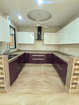 Kitchen in 3 BHK Builder Floor at Anand Niketan – for Rent