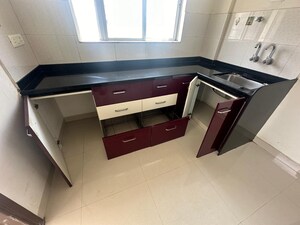 Kitchen in 1 BHK Apartment at Arunaren Residency, Kharadi – for Rent