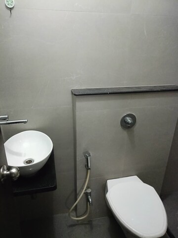 Attached Bathroom in 1 BHK Apartment at Goregaon Sukhniwas CHS, Goregaon West – for Rent