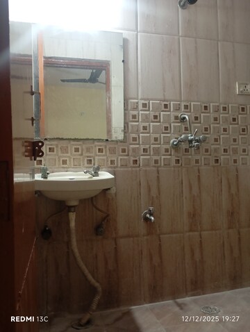 Bathroom in 2 BHK Builder Floor at Savitri Nagar – for Rent