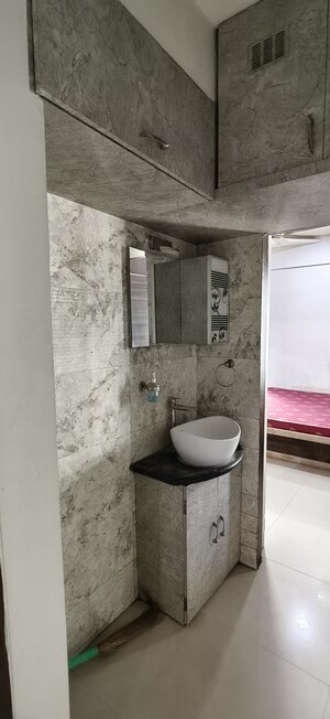 Bathroom in 2 BHK Apartment at Kumar Primavera, Wadgaon Sheri – for Rent