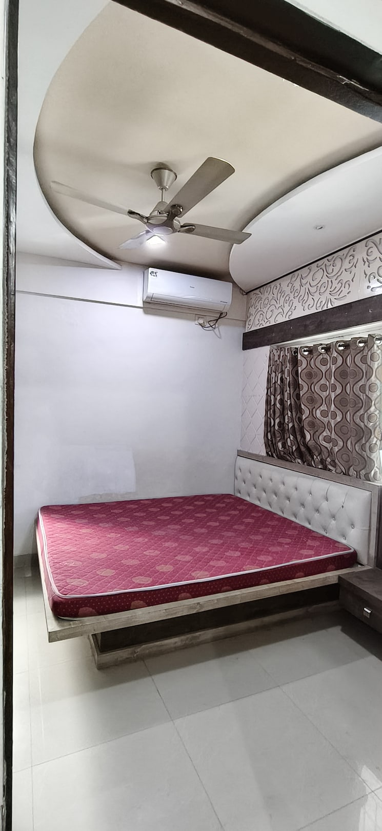 Bedroom, kumar-primavera 2 Bedroom 823 Sq.Ft. Apartment In Wadgaon Sheri Pune 9616832