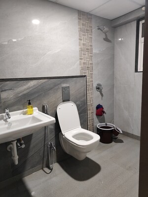 Bathroom in 2 BHK Apartment at Megapolis Serenity, Hinjewadi – for Rent