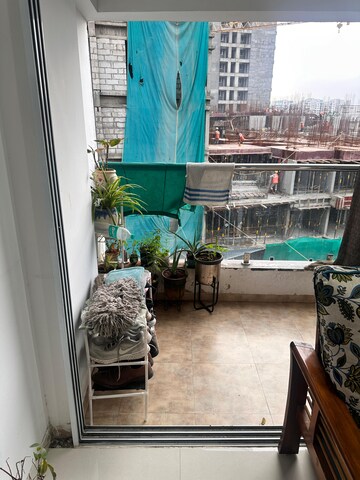 Balcony in 1 BHK Apartment at Wadgaon Sheri – for Rent