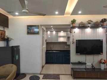 Living Room in 3 BHK Apartment at Rishita Manhattan, Gomti Nagar – for Rent