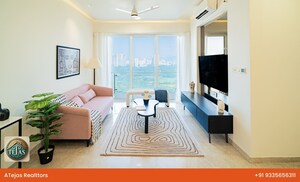 Living Room in 4 BHK Apartment at Lodha Fiorenza, Goregaon East – for Sale