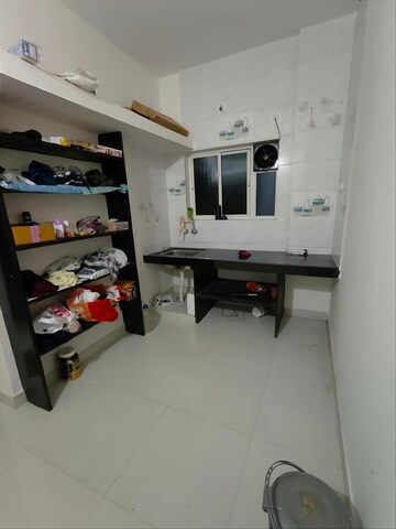 Kitchen in 1 RK Apartment at Wadgaon Sheri – for Rent