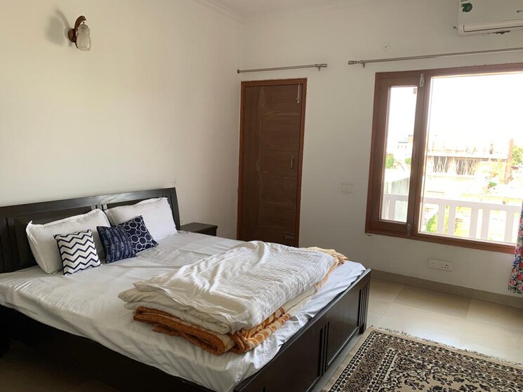 Bedroom, aerotown-hridayam 3 Bedroom 1550 Sq.Ft. Apartment In Gmada Aerocity Zirakpur 9616988