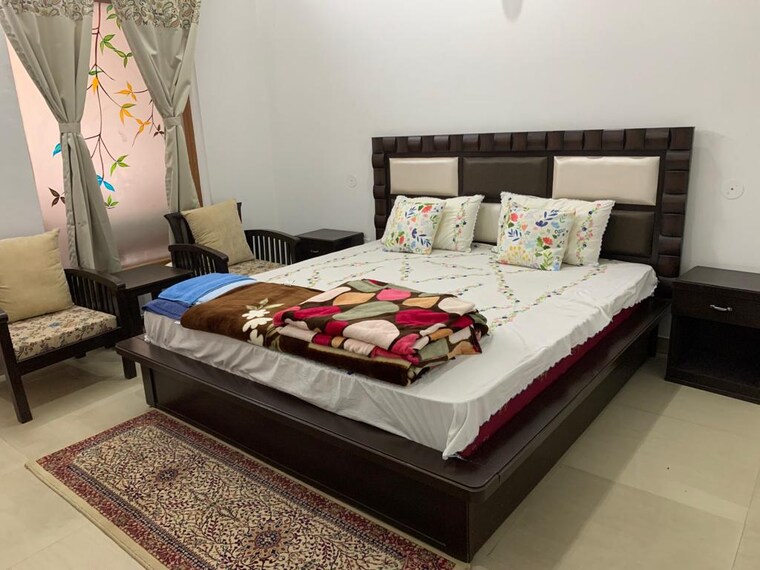 Bedroom, aerotown-hridayam 3 Bedroom 1550 Sq.Ft. Apartment In Gmada Aerocity Zirakpur 9616988