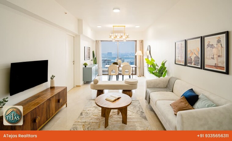 Living Room, kanakia-silicon-valley 3 Bedroom 1045 Sq.Ft. Apartment In Powai Mumbai 9616980