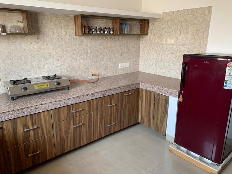 Kitchen, aerotown-hridayam 3 Bedroom 1550 Sq.Ft. Apartment In Gmada Aerocity Zirakpur 9616988