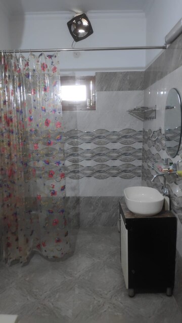 Bathroom in 3 BHK Apartment at Aerotown Hridayam, Gmada Aerocity – for Rent