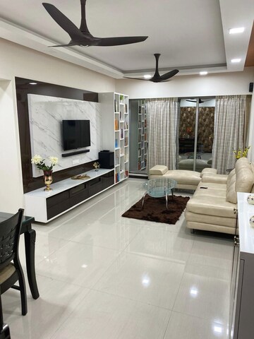 Living Room in 1 BHK Apartment at Oak House Manpada, Manpada – for Rent