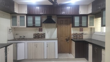 Kitchen in 3 BHK Apartment at Banjara Hills – for Rent