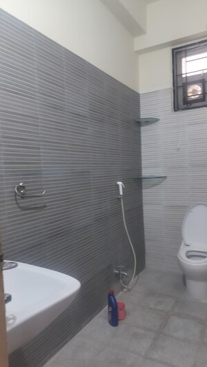 Bathroom in 3 BHK Apartment at Banjara Hills – for Rent