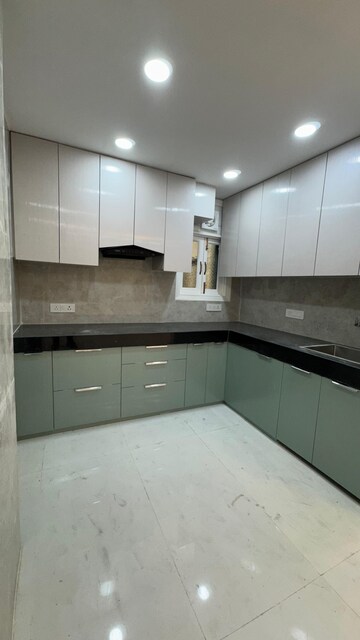 Kitchen in 3 BHK Apartment at Chattarpur – for Rent