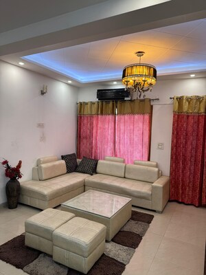 Living Room in 2 BHK Apartment at Highland Park Chandigarh, Bhabat – for Rent