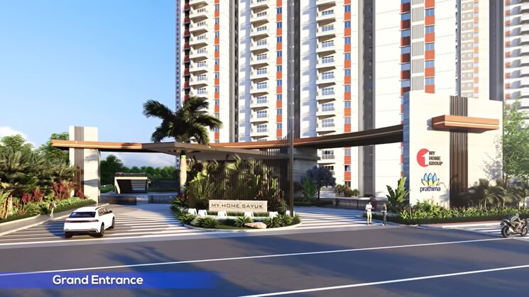 Exterior View, my-home-sayuk 3 Bedroom 1926 Sq.Ft. Apartment In Tellapur Hyderabad 9617065