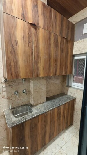 Kitchen in 1 RK Builder Floor at Shakarpur – for Rent