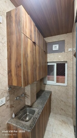 Kitchen in 1 RK Builder Floor at Shakarpur – for Rent