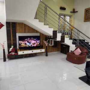 Living Room in 3 BHK Villa at Tulsi Gardens, Sainikpuri – for Sale