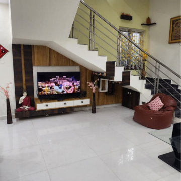 Living Room in 3 BHK Villa at Tulsi Gardens, Sainikpuri – for Sale