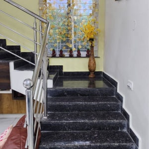 Staircase in 3 BHK Villa at Tulsi Gardens, Sainikpuri – for Sale