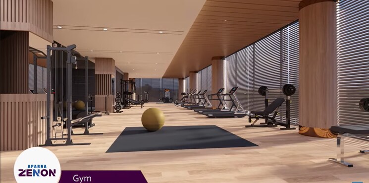 Gym, aparna-zenon 3 Bedroom 1826 Sq.Ft. Apartment In Puppalaguda Hyderabad 9617109