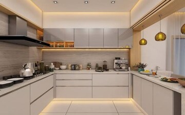 Kitchen in 4 BHK Builder Floor at Sector 107 – for Sale