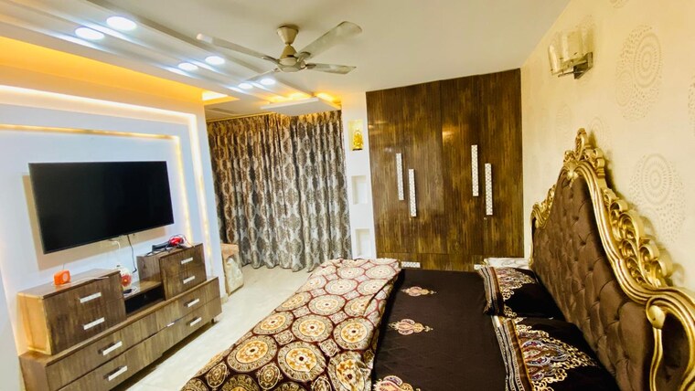 Bedroom, s-27-luxury-homes 4 Bedroom 500 Sq.Yd. Builder Floor In Greater Kailash I Delhi 9617139