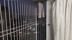 Building Lobby in 1 BHK Apartment at Shubh Kamana CHS, Bhandup East – for Sale