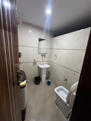 Bathroom in 2 BHK Builder Floor at Sector 21 – for Rent