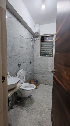 Bathroom in 1 BHK Apartment at Bhoomi Samarth, Goregaon East – for Rent