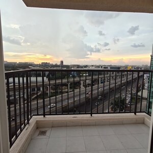 Balcony in 2.5 BHK Apartment at Kolte Patil iTowers Exente, Doddanagamangala Village – for Rent