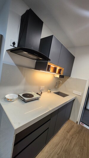 Kitchen in 1 BHK Apartment at Yashcon Neon, Viman Nagar – for Rent