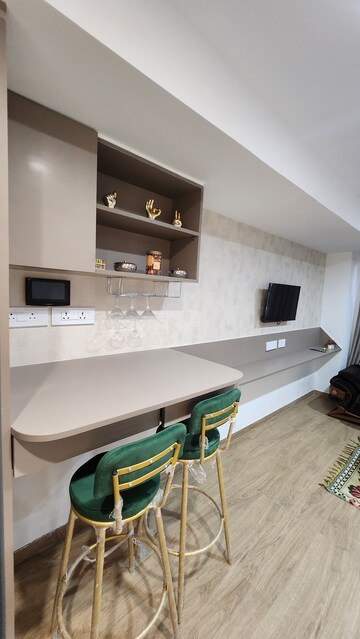 Building Lobby in 1 BHK Apartment at Yashcon Neon, Viman Nagar – for Rent