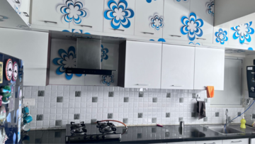 Kitchen in 2 BHK Apartment at MJR Clique Hercules, Gollahalli – for Sale