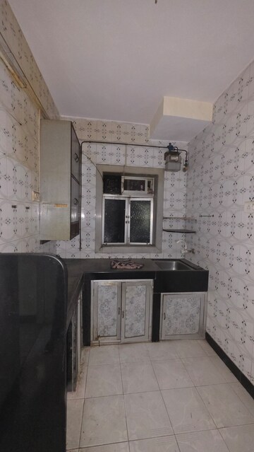 Kitchen in 1 BHK Apartment at Vrindavan CHS Thane West, Vrindavan Society – for Sale